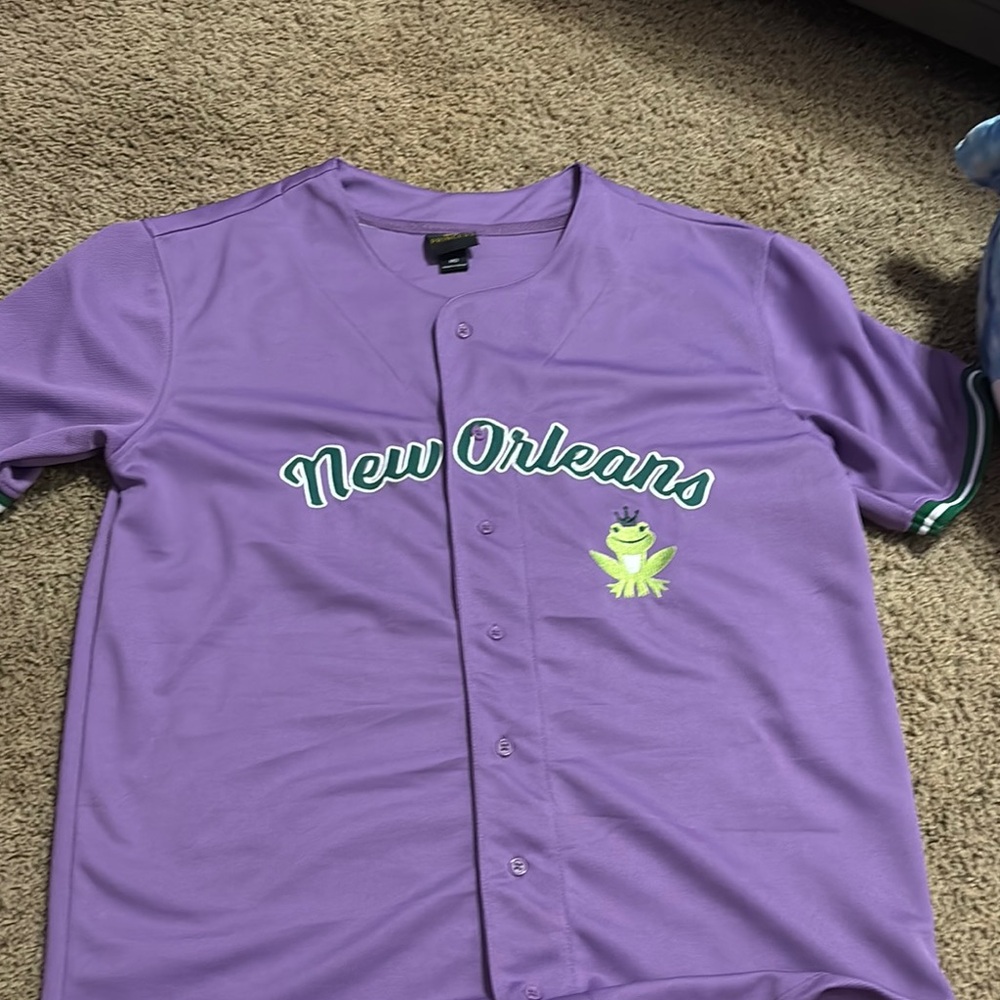 Princess and the frog purple jersey